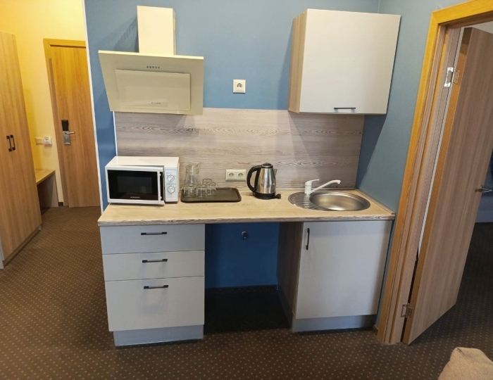 Апартаменты Апартаменты видовые 2-местный 2-комнатный - Санаторий «Жемчужина моря» Кабардинка