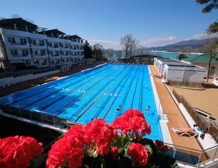 Апартаменты Апартаменты видовые 2-местный 2-комнатный - Санаторий «Жемчужина моря» Кабардинка