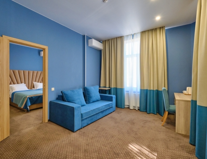 Люкс Люкс 2- местный 2-комнатный - Санаторий «Жемчужина моря» Кабардинка